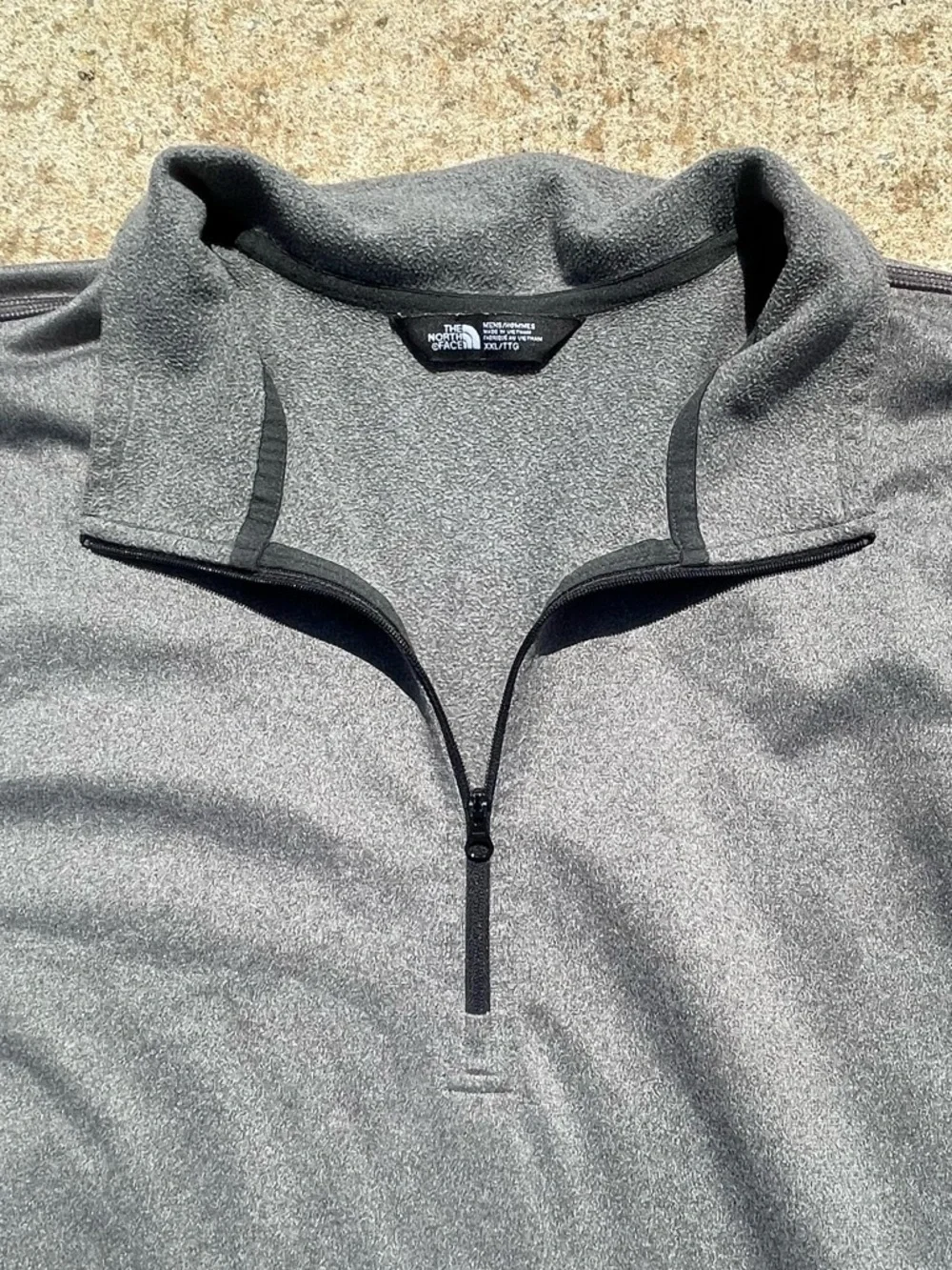 The North Face‎ Men's XXL Pullover Lightweight Quarter-Zip Shirt Jacket Dk Gray